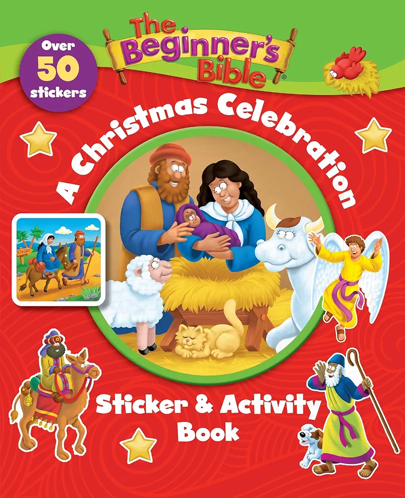 The Beginner's Bible A Christmas Celebration Sticker and Activity Book