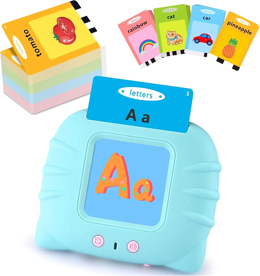 ABC Learning Flash Cards for Toddlers Age 1 2 3 4 5, Montessori Sensory Toys for Autistic Children, Preschool Learning Resources, Speech Therapy Toys, 384 Sight Words