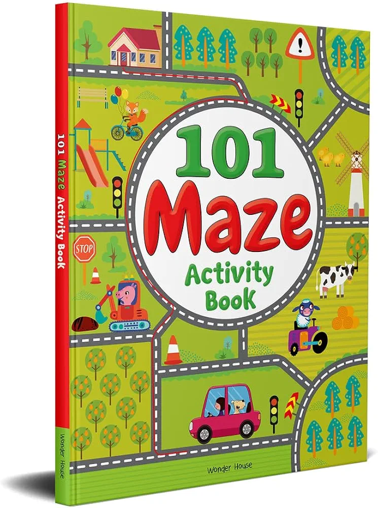 101 Maze Activity Book : Fun Activity Book For Children (101 Fun Activities)