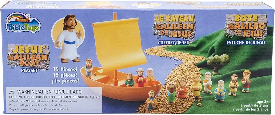 BibleToys Tales of Glory Galilee Boat 15 Piece Playset by BibleToys