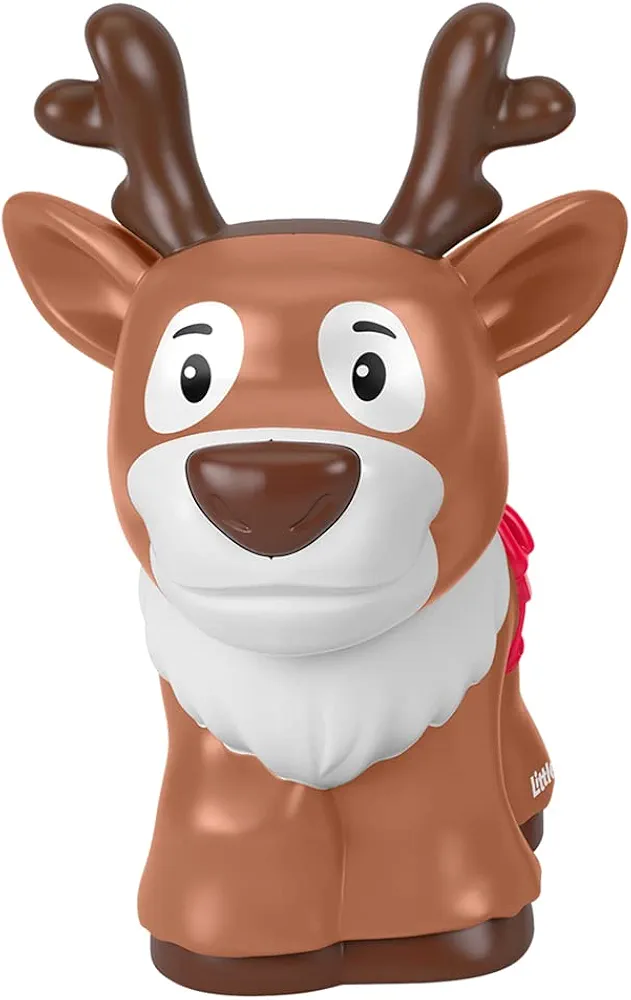 Replacement Part for Fisher-Price Little People Winter Holiday Christmas Playset - HJW19 ~ Replacement Reindeer Figure