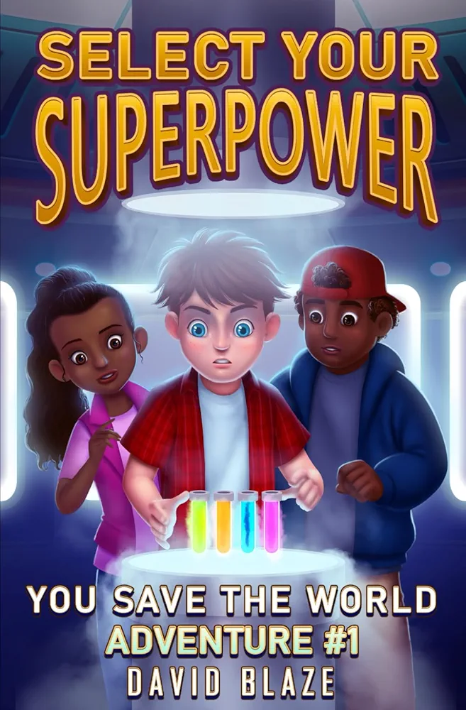 Select Your Superpower: You Save The World, Adventure #1 (You-Save-The-World Adventures for Kids 8-12)