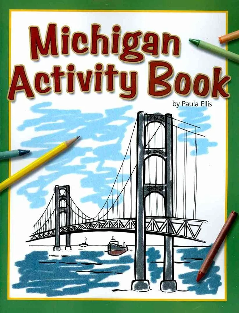 Michigan Activity Book (Color and Learn)