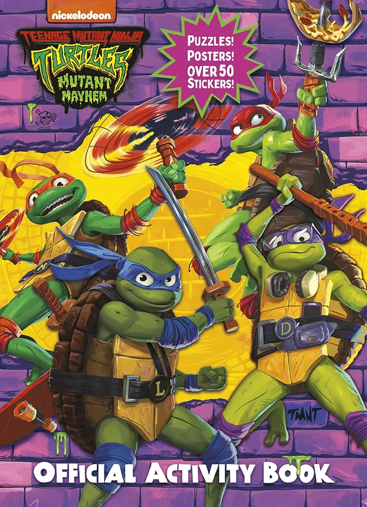 Teenage Mutant Ninja Turtles: Mutant Mayhem: Official Activity Book