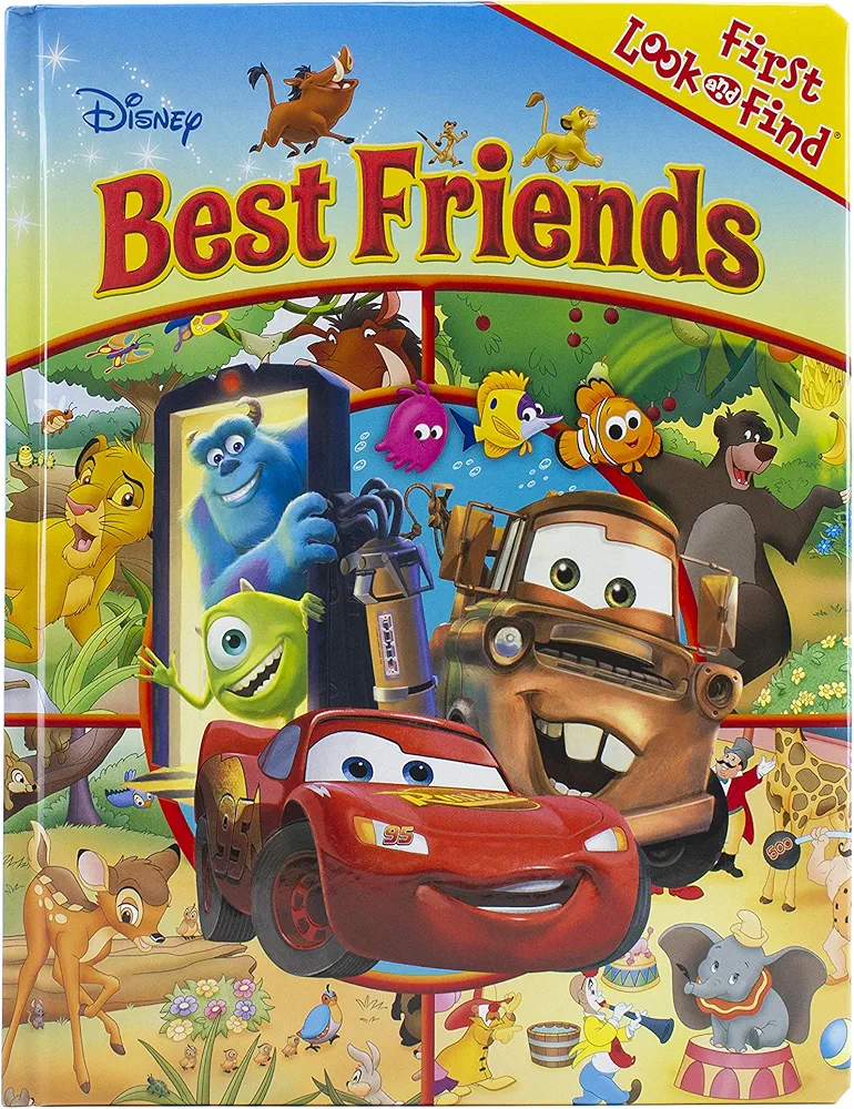 Disney Lion King, Cars, and More! - Best Friends First Look and Find - PI Kids