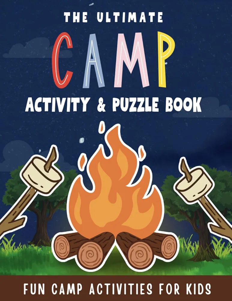 Camp Activity Book: Fun Camping Activities for Kids