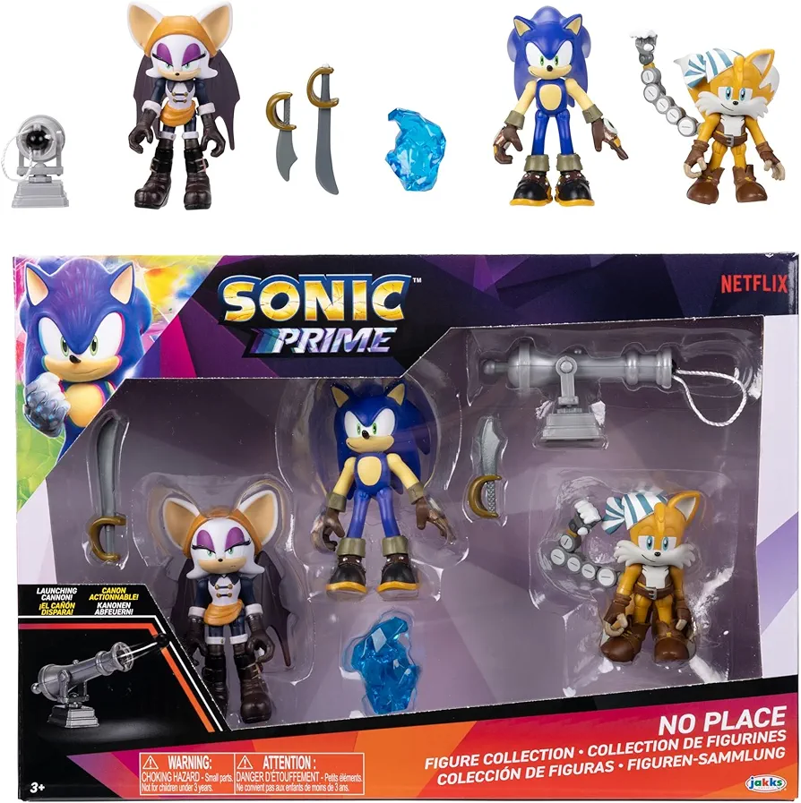 Sonic Prime 2.5" Figures Multipack Wave 2